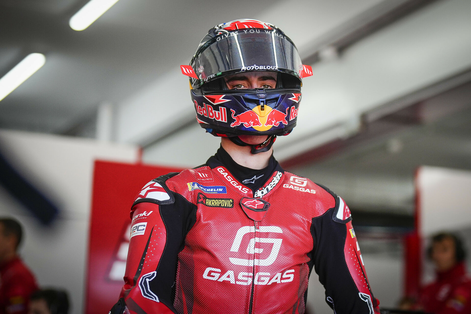 Moto2 World Champion Pedro Acosta, who is stepping up to the MotoGP World Championship with Pedro Acosta lands at GASGAS Factory Racing Tech3. Photo courtesy Dorna.