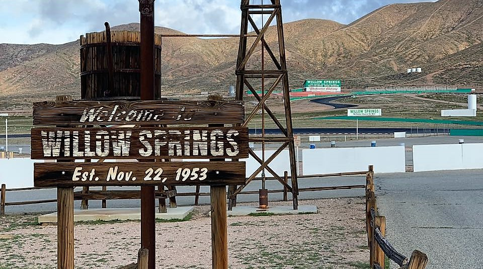 Willow Springs International Raceway. Photo courtesy Willow Springs International Raceway.